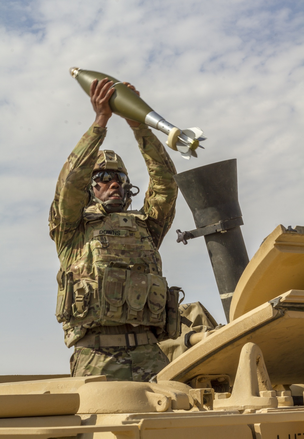 Exercise Eastern Action 2019 – 2-198 AR Mortar Platoon Trains in Qatar