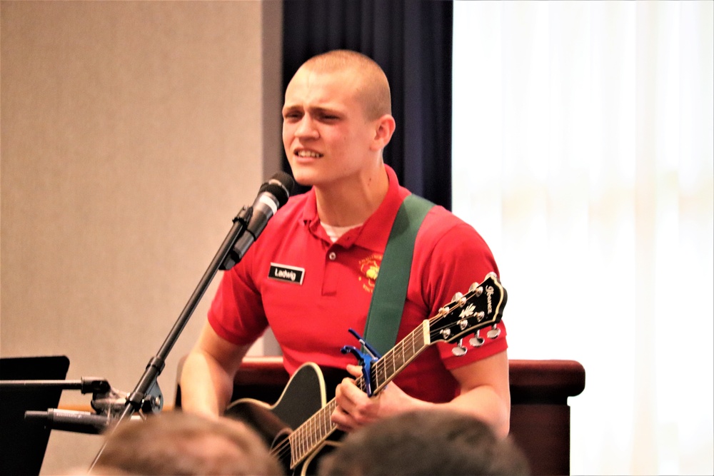 Wisconsin Challenge Academy cadet supports Fort McCoy Veteran's Day event