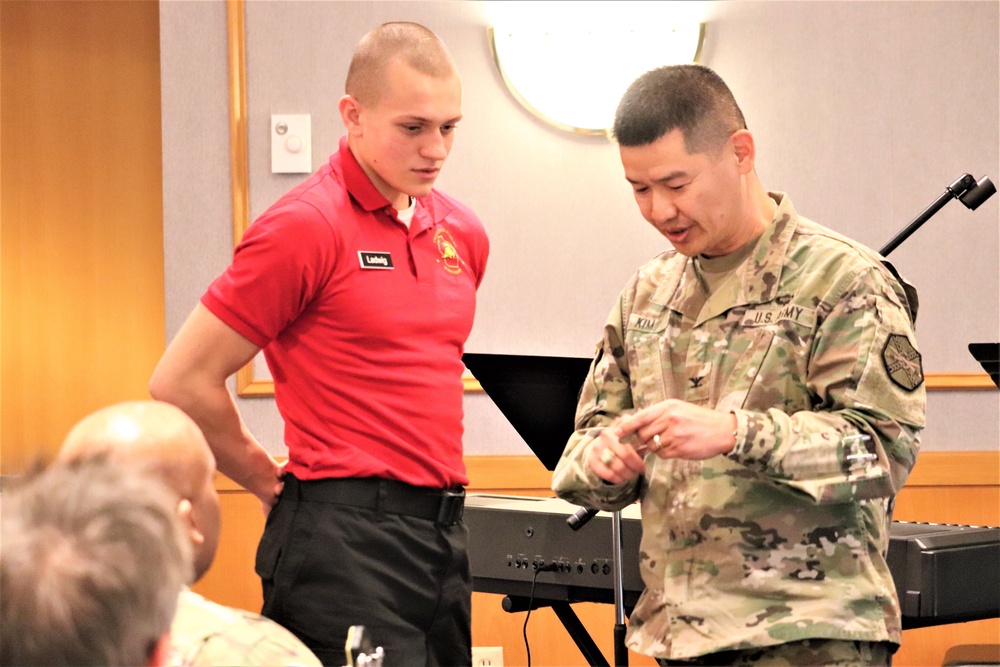 Wisconsin Challenge Academy cadet supports Fort McCoy Veteran's Day event