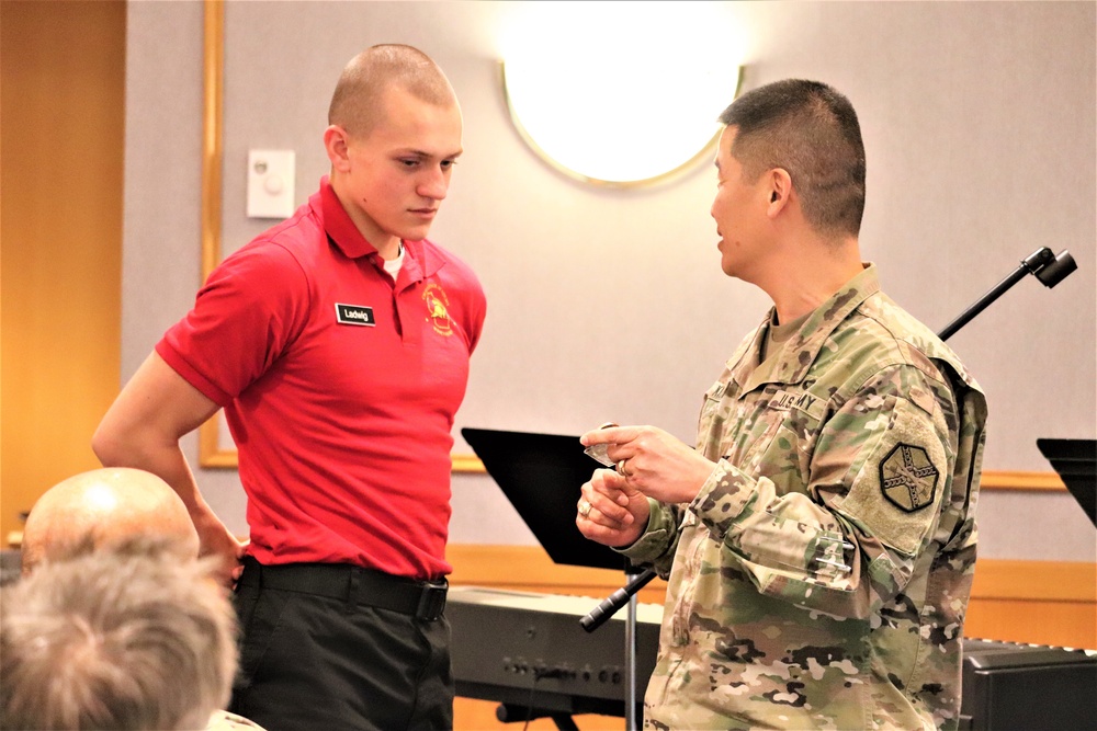 Wisconsin Challenge Academy cadet supports Fort McCoy Veteran's Day event