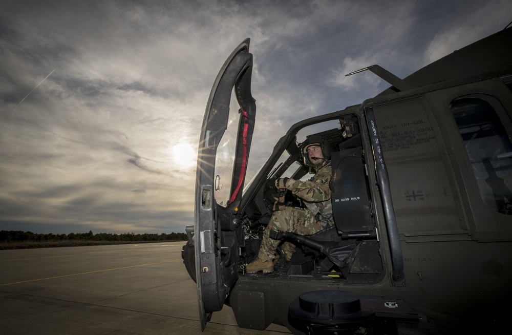 1-171st Aviation MEDEVAC training