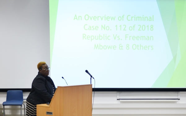 AFRICOM and DOJ hosts first DOJ - Africa Symposium