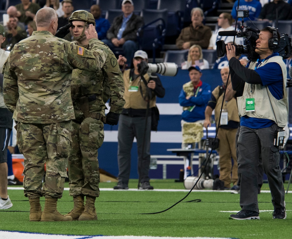 Indianapolis Colts 2018 Veterans Day Football Game