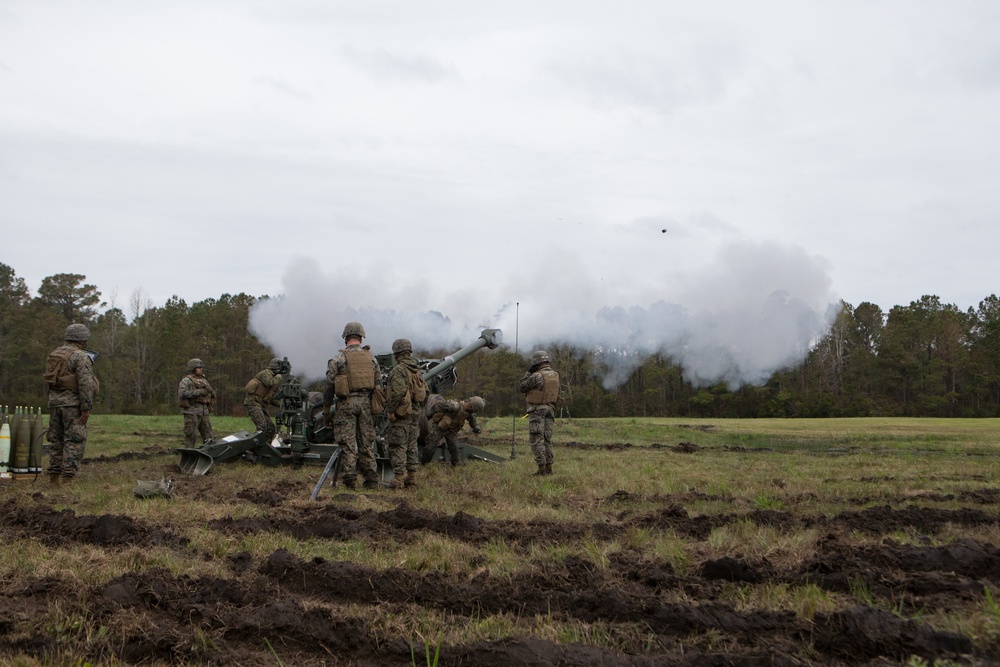 1st Battalion 10th Marine Regiment Fire Exercise