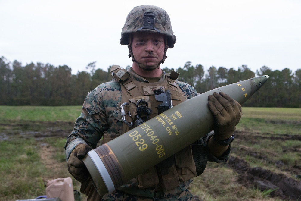 1st Battalion10th Marine Regiment Fire Exercise