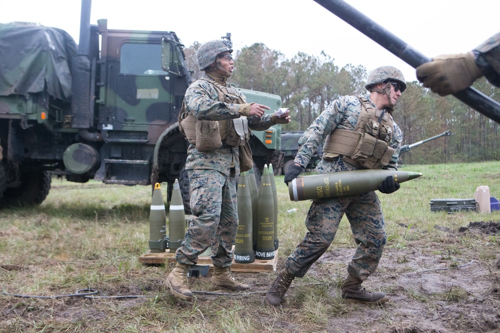 1st Battalion 10th Marine Regiment Fire Exercise