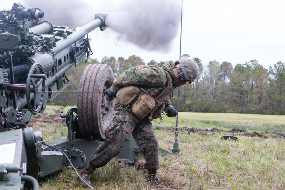 1st Battalion10th Marine Regiment Fire Exercise