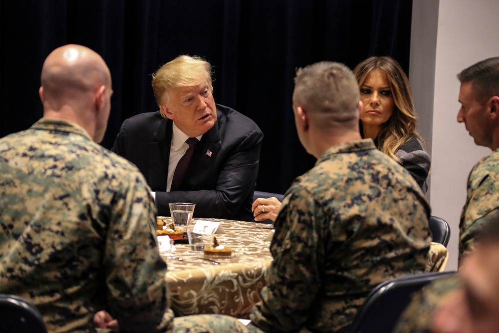 President, First Lady visit Marine Barracks Washington D.C.