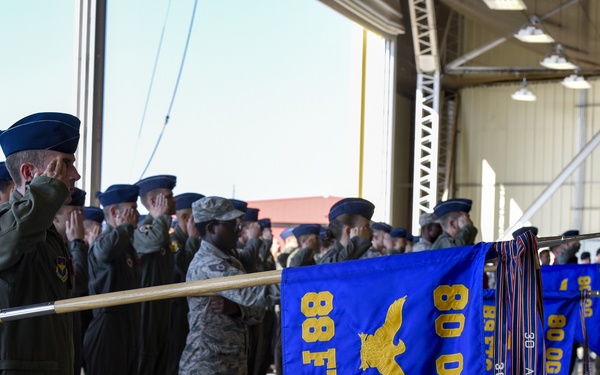 80th FTW Change of Command