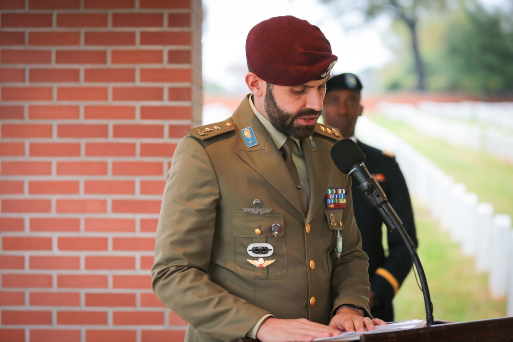 German and Italian Memorial Day Ceremony