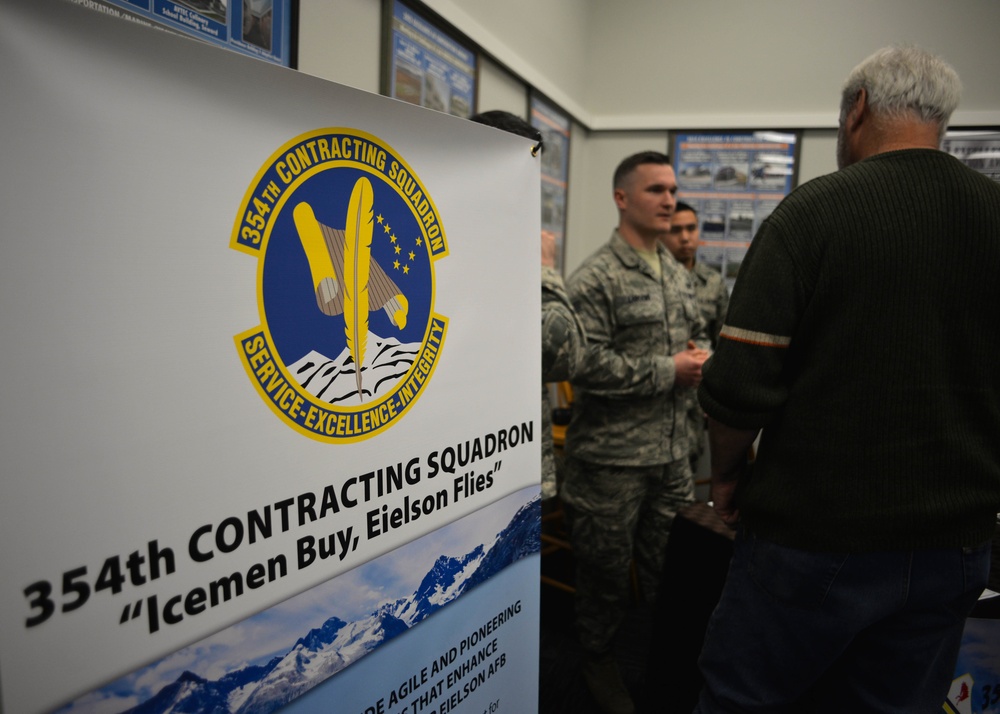 Eielson Airmen reach out to Alaskan businesses