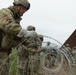 U.S Army Engineers place wire in the Brownsville region