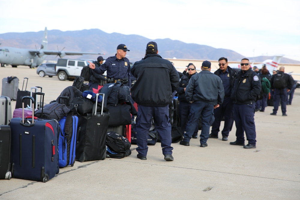 CBP officers arrive in San Diego to supplement Operation Secure Line