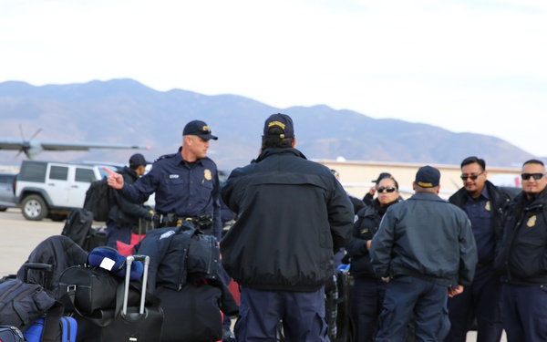 CBP officers arrive in San Diego to supplement Operation Secure Line