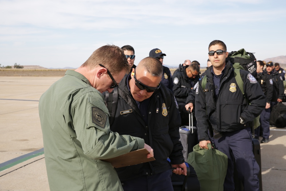 CBP officers arrive in San Diego to supplement Operation Secure Line