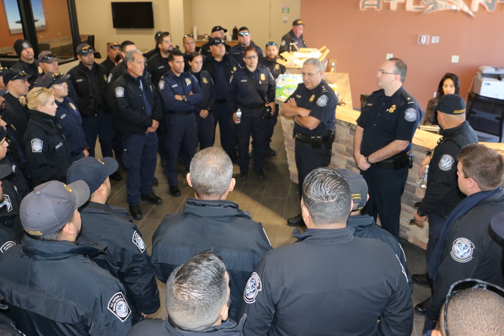 CBP officers deploy from El Paso in Support of Operation Secure Line