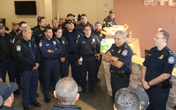 CBP officers deploy from El Paso in Support of Operation Secure Line