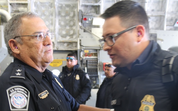 CBP officers deploy from El Paso in Support of Operation Secure Line