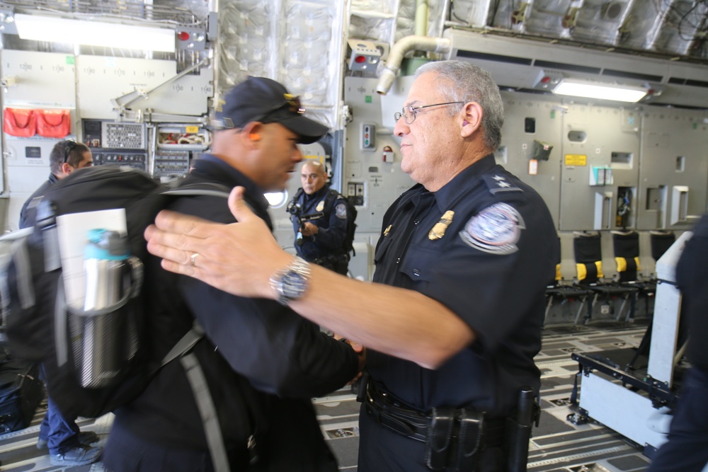 CBP officers deploy from El Paso in Support of Operation Secure Line