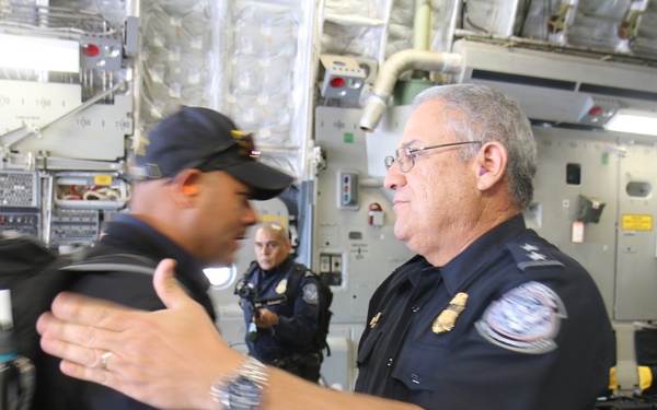 CBP officers deploy from El Paso in Support of Operation Secure Line