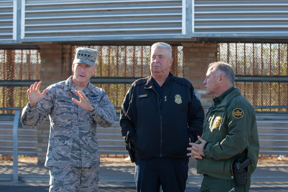 DHS Secretary Nielsen and Secretary of Defense Mattis visit South Texas