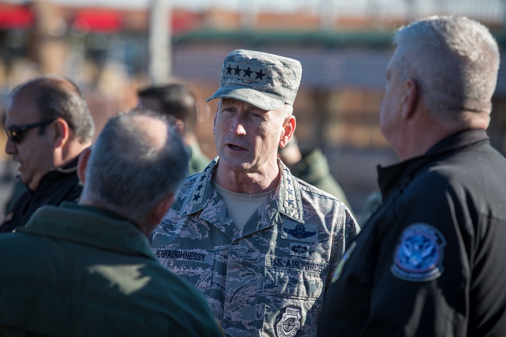 DHS Secretary Nielsen and Secretary of Defense Mattis visit South Texas