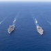 USS Ronald Reagan and USS John C. Stennis Dual Carrier Strike Force Exercise