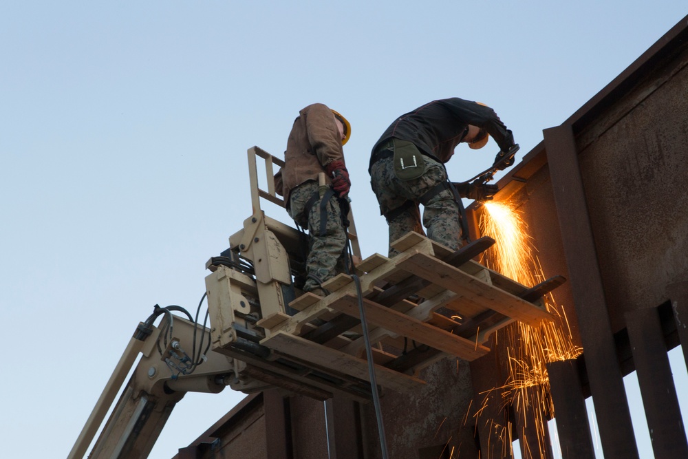 U.S. Marines assist CBP with Border Support
