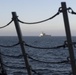 USS Spruance (DDG 111) approaches the Military Sealift Command (MSC) fleet replenishment oiler USNS Guadalupe (T-AO 200) in preparation for a replenishment-at-sea.