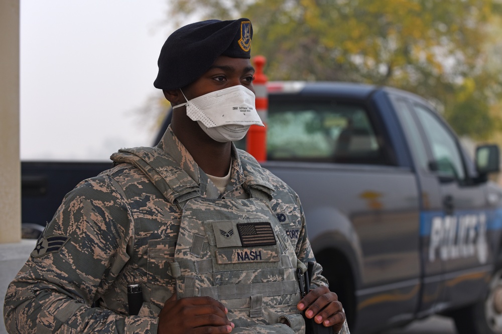 Smoke Doesn't Stop Security Forces