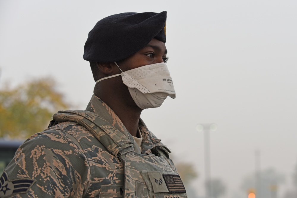 Smoke Doesn't Stop Security Forces