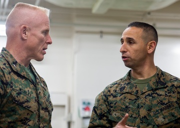 Maj. Gen. Weidley visits MAG-12