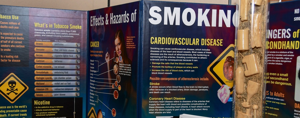 NMCP Hosts Great American Smokeout Health Fair