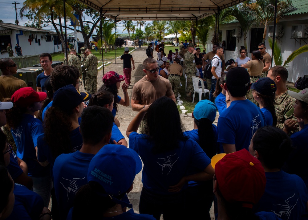 USNS Comfort Personnel Treat Patients at Land Based Medical Sites in Colombia