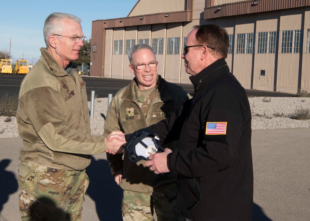 VCJCS visits Holloman Air Force Base and White Sands Missile Range