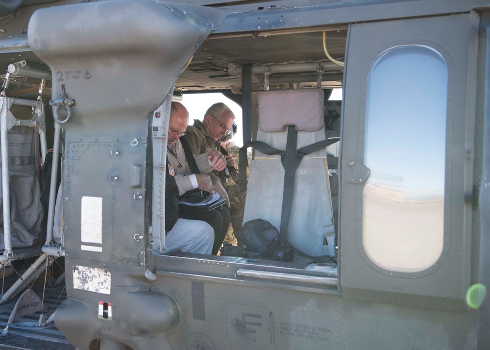 VCJCS visits Holloman Air Force Base and White Sands Missile Range