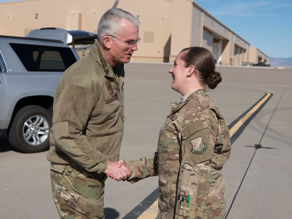 VCJCS visits Holloman Air Force Base and White Sands Missile Range