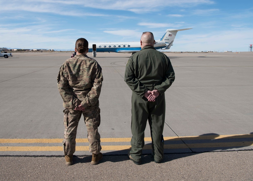 VCJCS visits Holloman Air Force Base and White Sands Missile Range