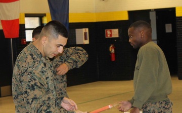 Marines prepare for Toys for Tots