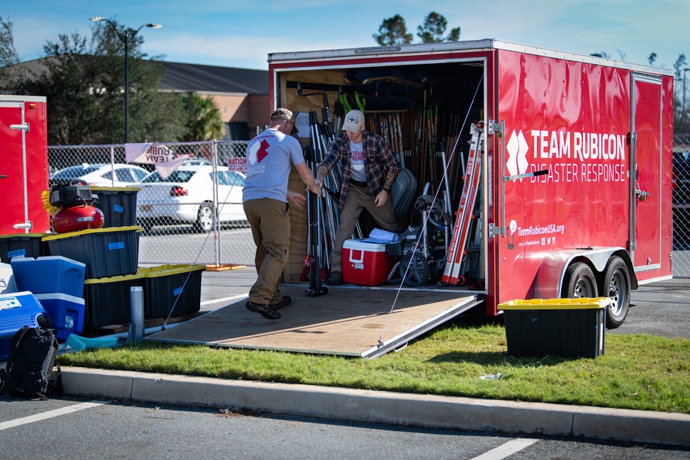 Team Rubicon Help Residents Recover From Hurricane Michael