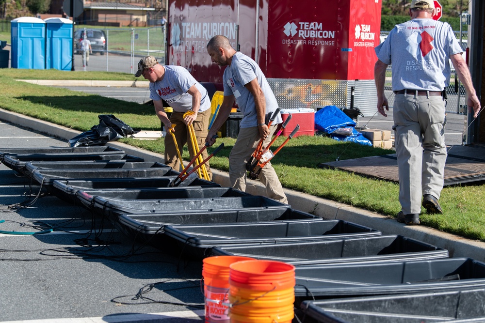 Team Rubicon Help Residents Recover From Hurricane Michael