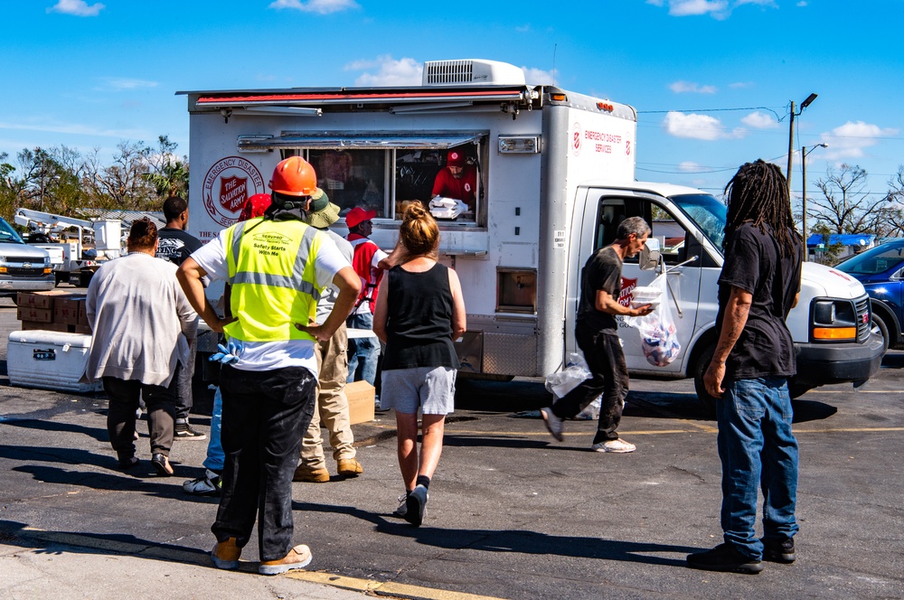 Volunteer Agencies Aid Survivors Of Hurricane Michael