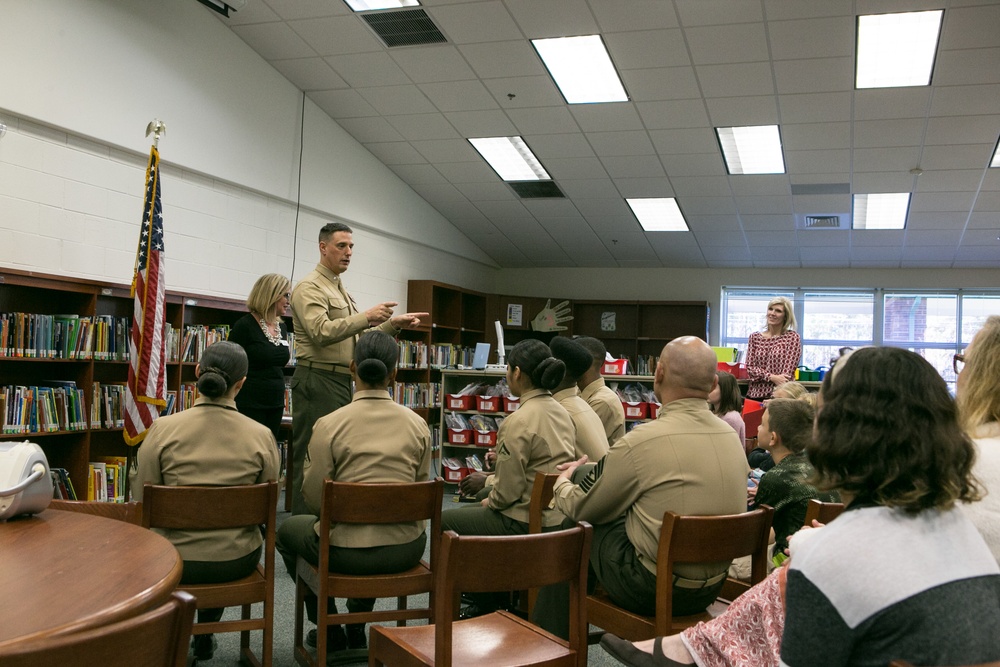 MWHS-2 renews Adopt-a-School partnership with Creekside Elementary School