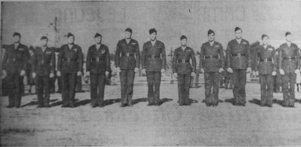 Eight Gold Stars, One Bronze and One Purple Heart awarded
