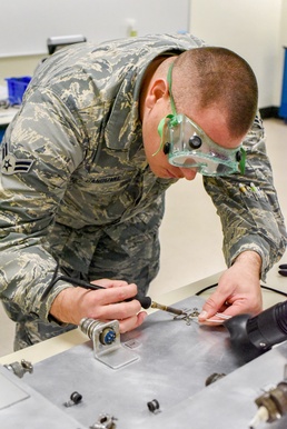 Sandoval finishes avionics fundamentals course in 1 week