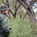 U.S. Border Patrol arrests aliens illegally entering the United States