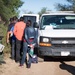 U.S. Border Patrol arrests aliens illegally entering the United States