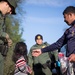 U.S. Border Patrol arrests aliens illegally entering the United States