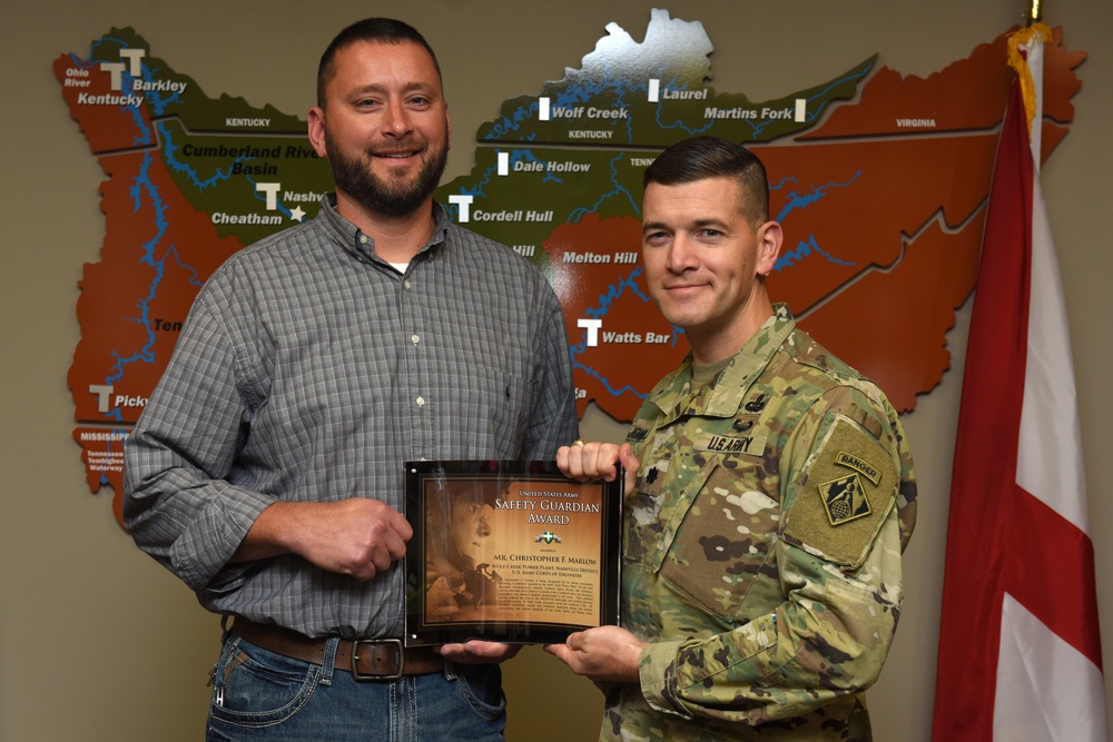 Power team recognized as Army safety guardians