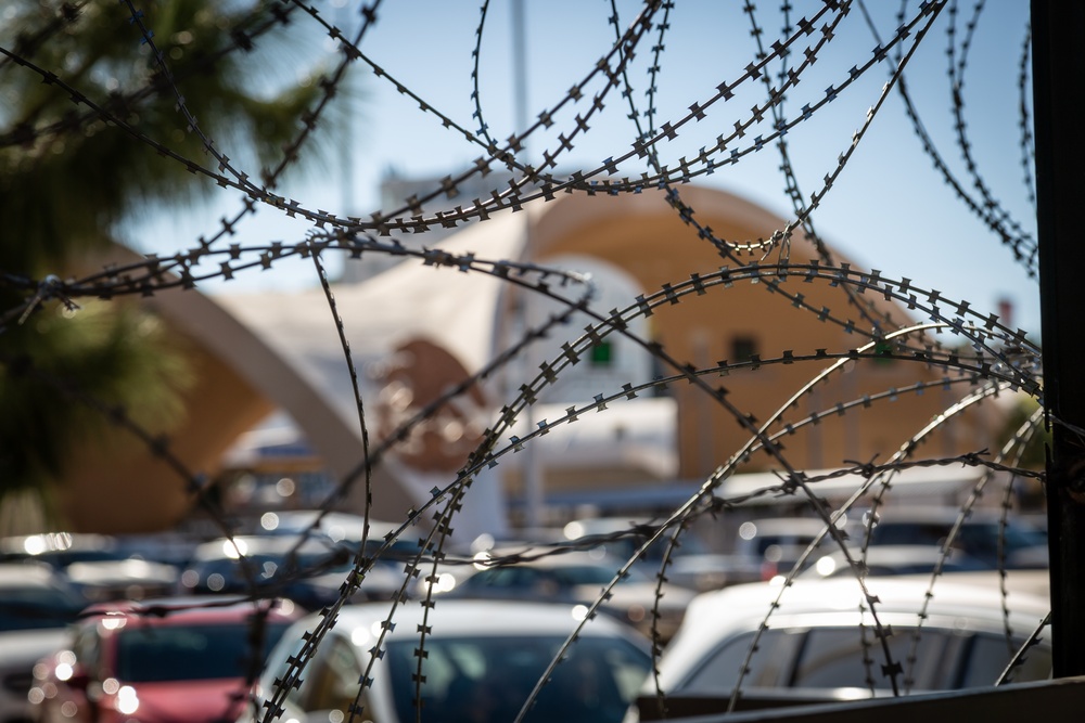 Engineers fortify border wall near DeConcini Crossing